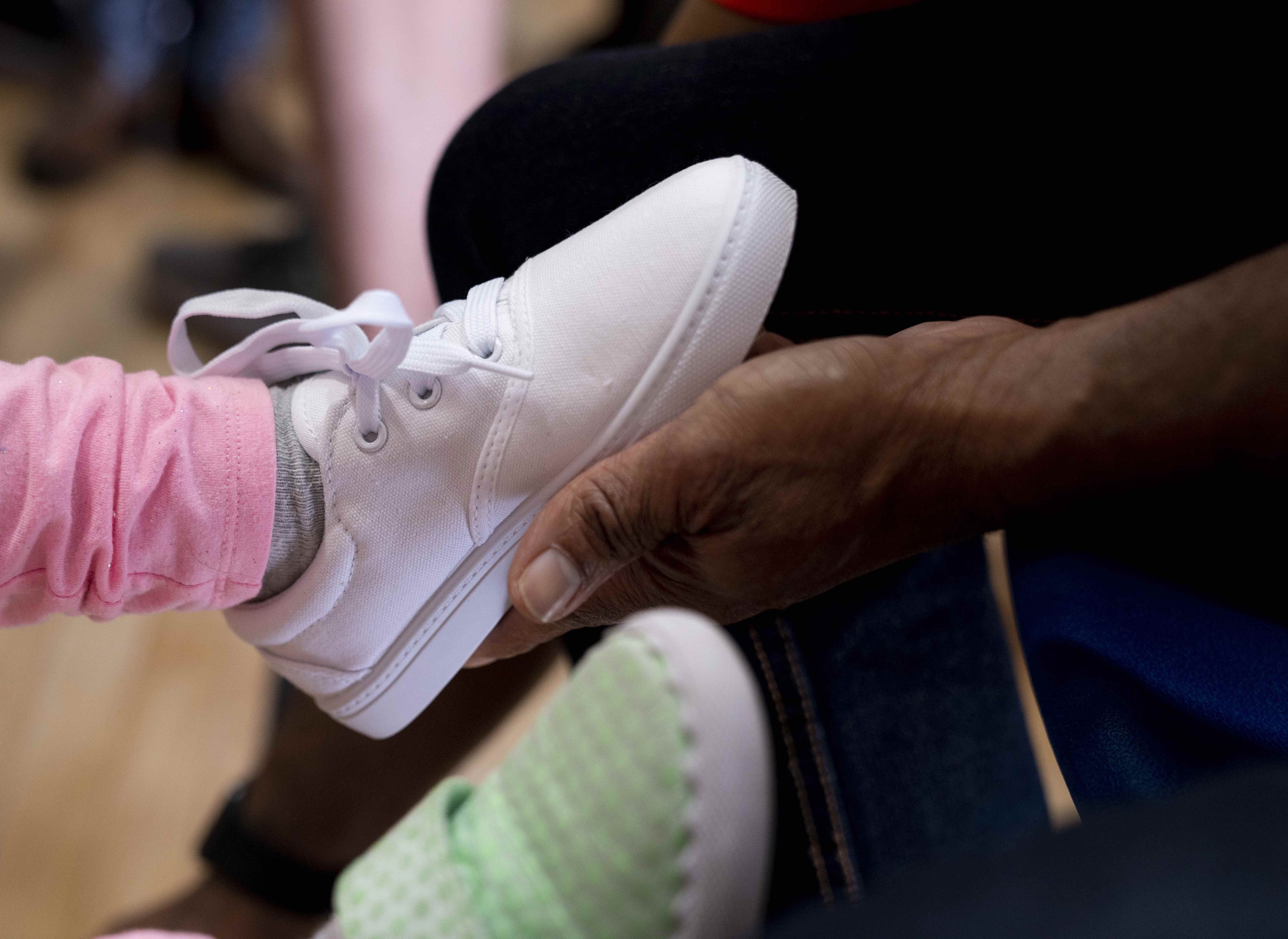 Partnership with non-for-profit organization Soles4Souls means that lightly used sneakers go to those in need